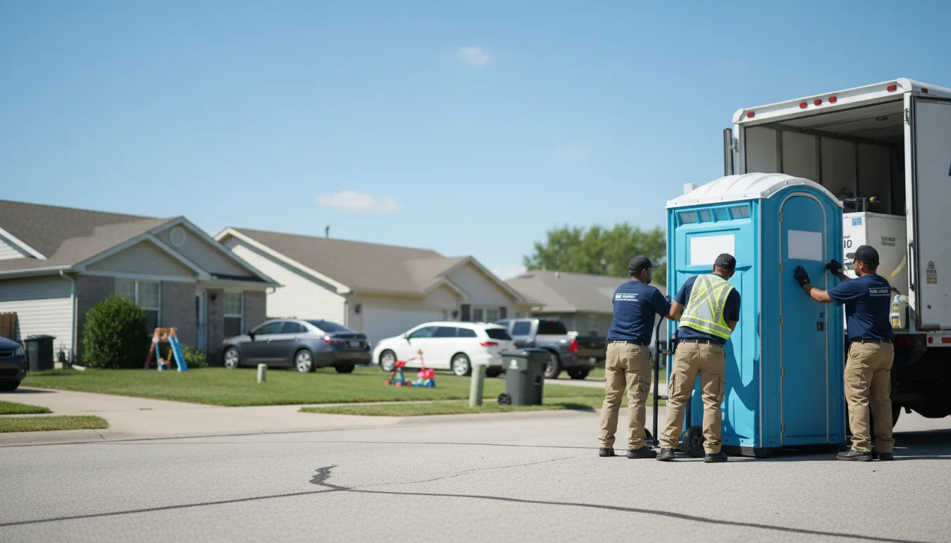 Standard Porta Potty Rentals in Elizabeth, IL near me